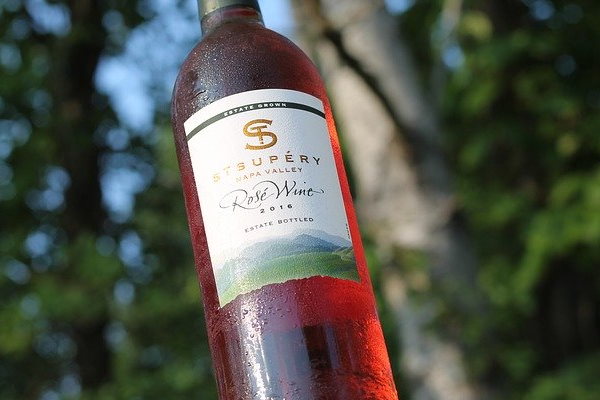 Rose Wine St. Supery Bottle 