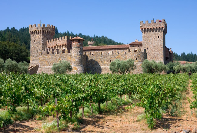 Castello di Amorosa, napa valley castle, napa valley winery